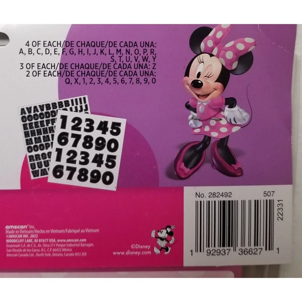 Disney Junior Minnie Mouse Party Table Two Centerpiece - 8
